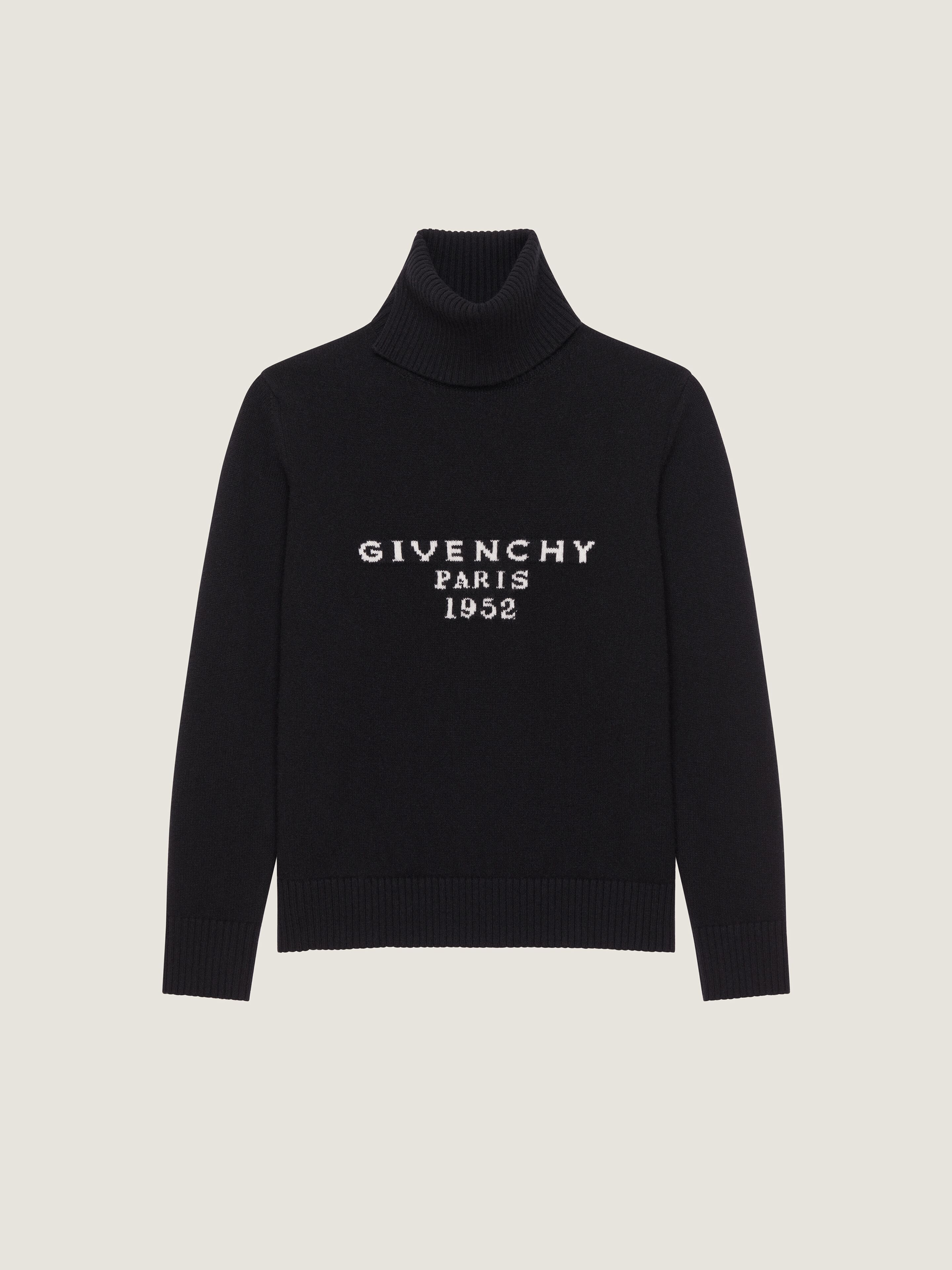 GIVENCHY PARIS 1952 ウール&カシミア タートルネックセーター